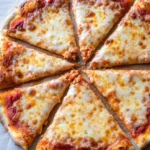 Cottage Cheese Pizza Crust That’s Shockingly Easy and So Good 2 Sliced cottage cheese pizza crust topped with melted mozzarella